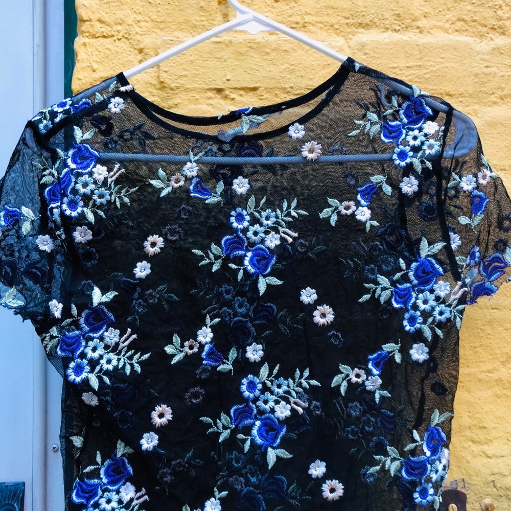 Floral Summer Urban Outfitters top